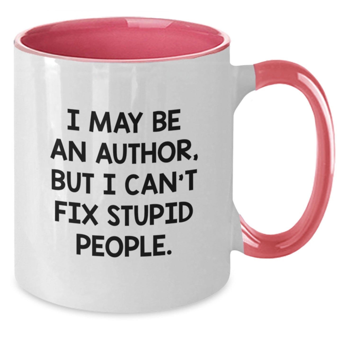 Gifts from Family and Friends for Authors, Funny Two Tone Coffee Mugs for Graduation, Author Quote Humor Ceramic Mugs - Additional