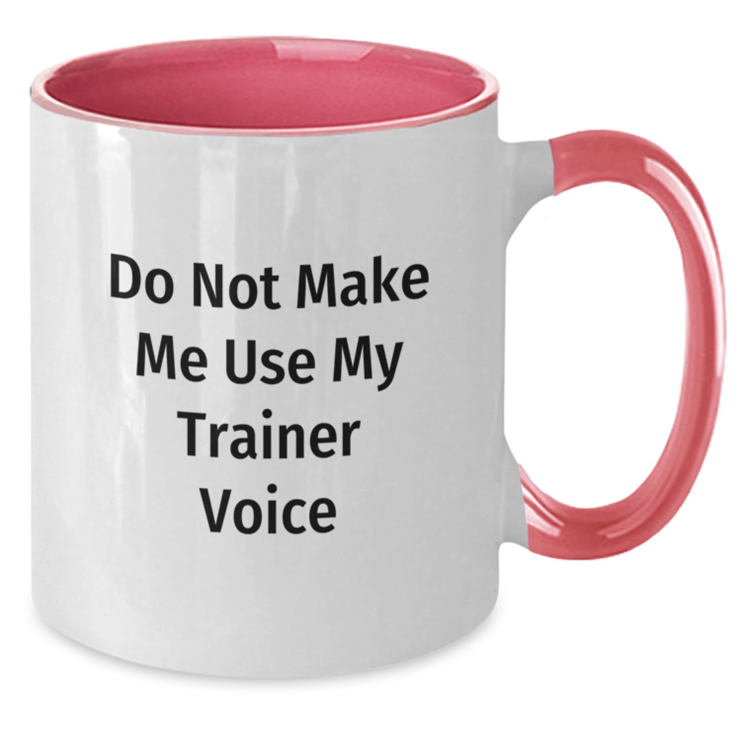 Playful Trainer Mug – Two Tone Coffee Gift for Friends – Birthday - Additional