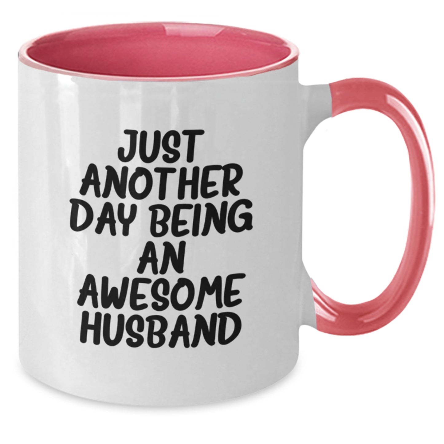 Birthday Gift Two Tone Coffee Mug for Husband Dad Present Black - Additional