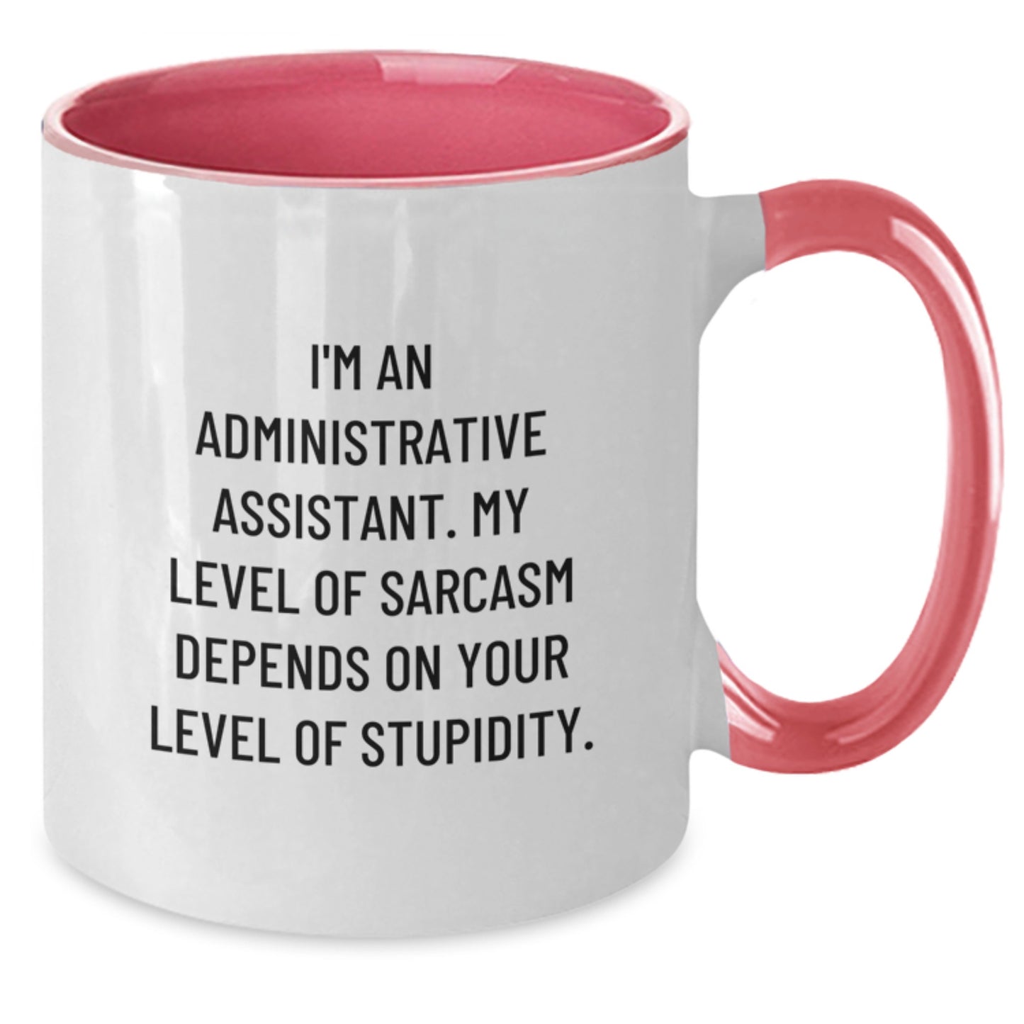 Funny Sarcasm Humor Gifts for Administrative Assistant Graduation Unique Coffee Mugs from Coworkers - Additional
