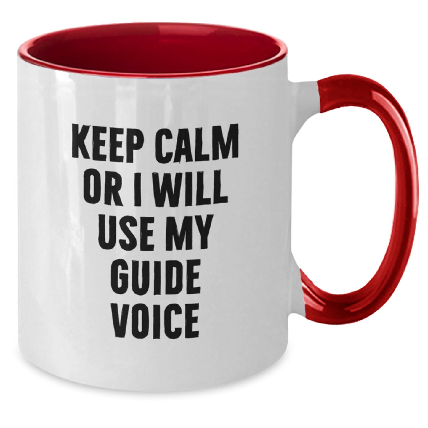 Funny Guide Inspired Two Tone Coffee Mugs Gifts from Men to Guide Friends on Father's Day - Additional