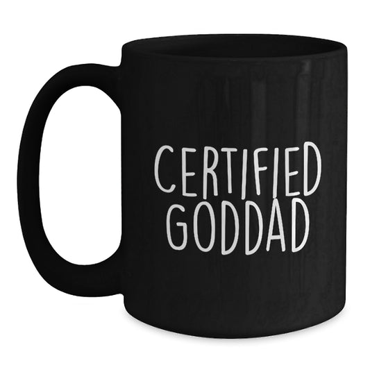 Funny Goddad Gifts from Men for Certified Goddad on Birthday Unique Gifts - Main