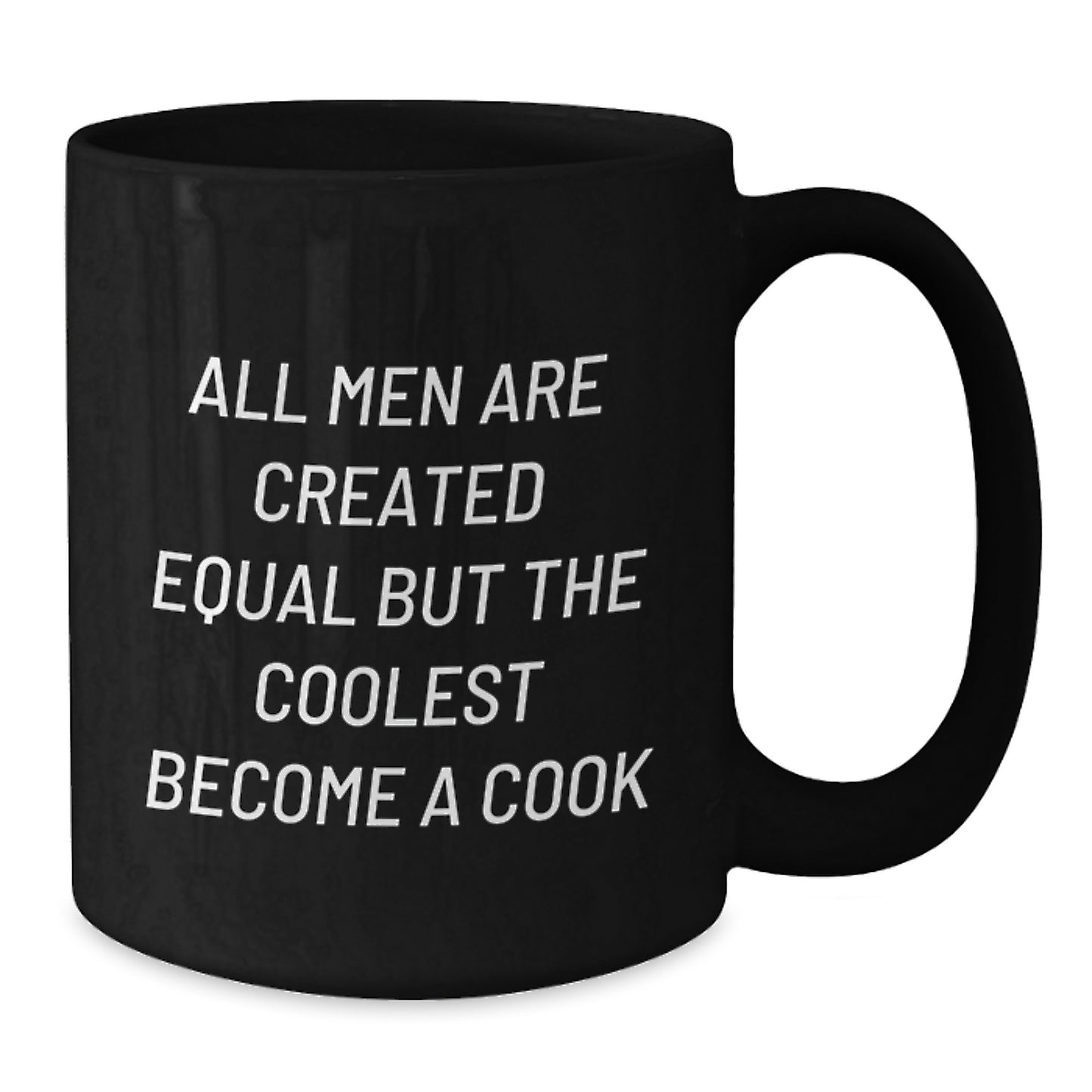 Funny Cook Quote Black Coffee Mugs Gifts for Dad from Family on Father's Day Unique - Additional
