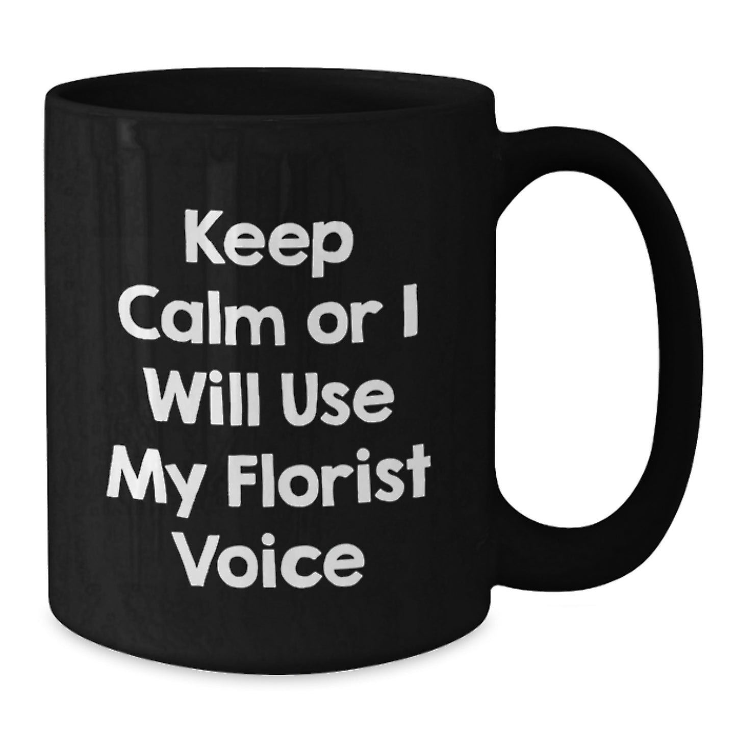 Funny Florist Gifts from Men to Florist Friends - Black Coffee Mug for Father's Day Unique - Additional