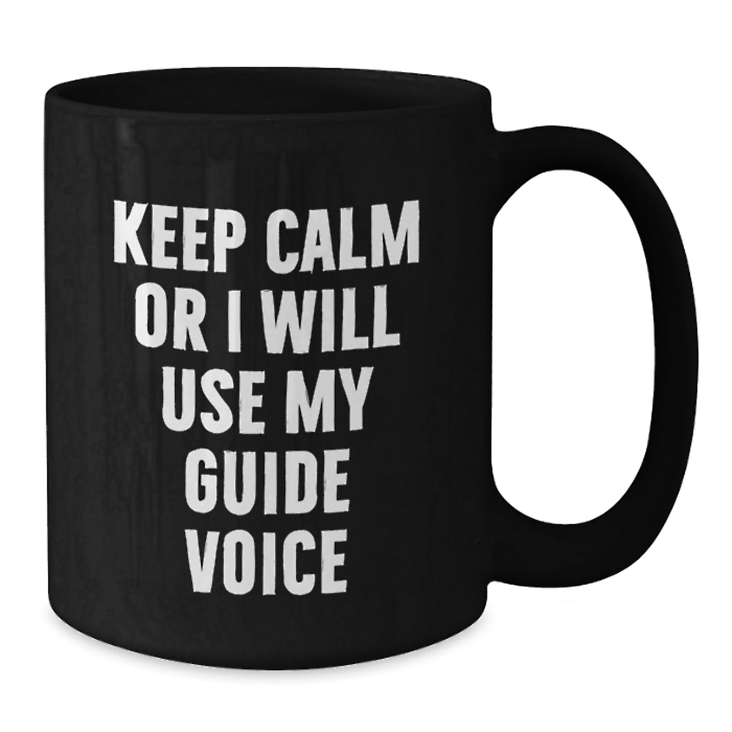 Funny Guide Gifts from Men to Guide Lovers on Father's Day Unique Black Coffee Mug - Additional
