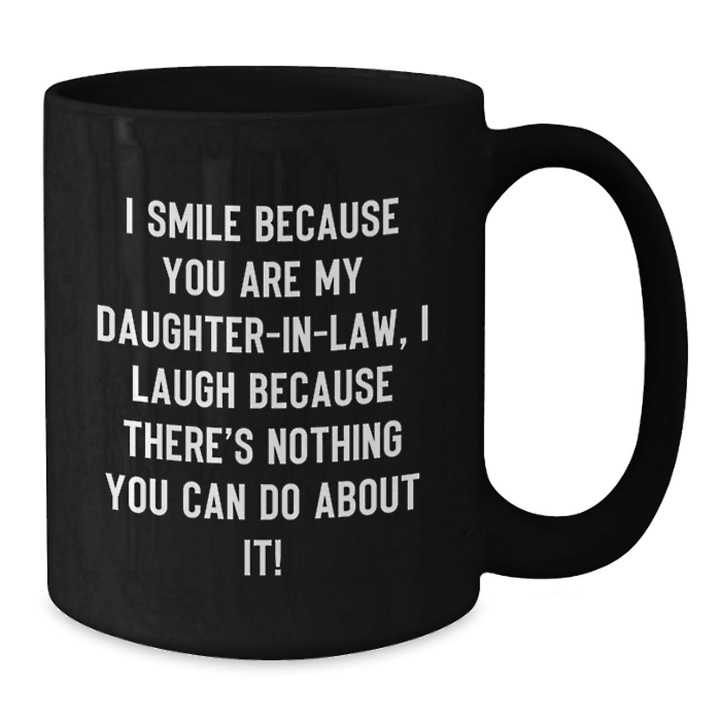 Birthday Gift for Her Daughter-in-law Black Coffee Mug Present - Additional