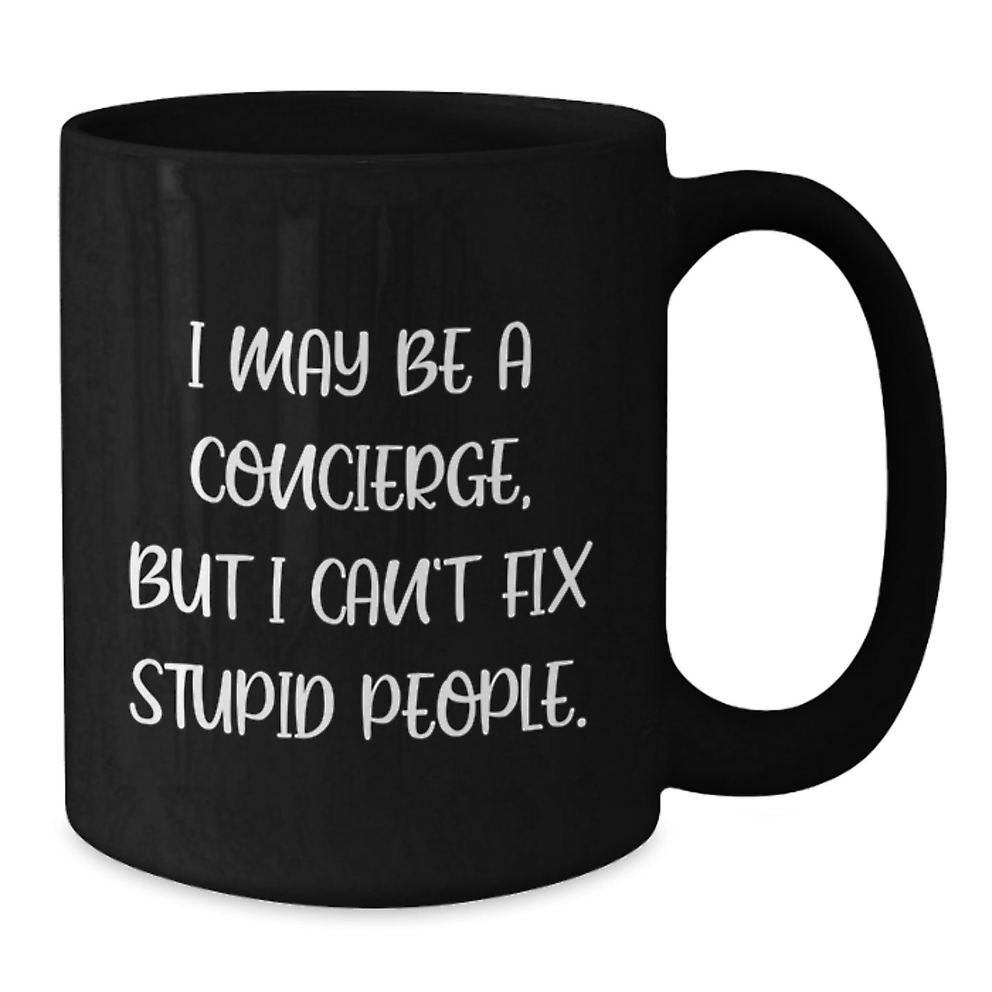 Concierge Keepsake Black Coffee Mug for Him Birthday Gift - Additional