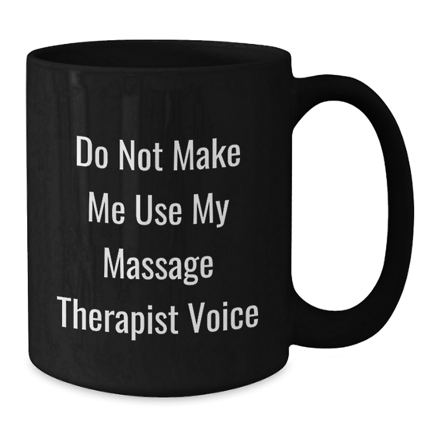 Birthday Gift Massage Therapist Black Coffee Mug Present for Her - Additional