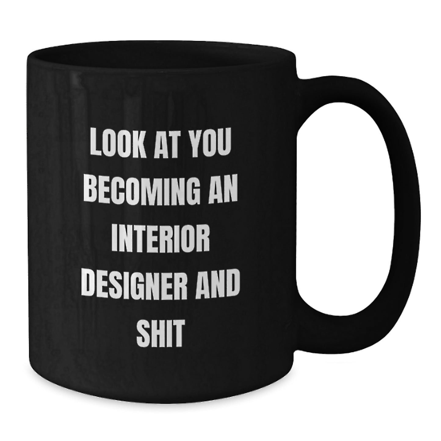Interior Designer Keepsake Mug for Him Black Coffee Birthday Gift - Additional