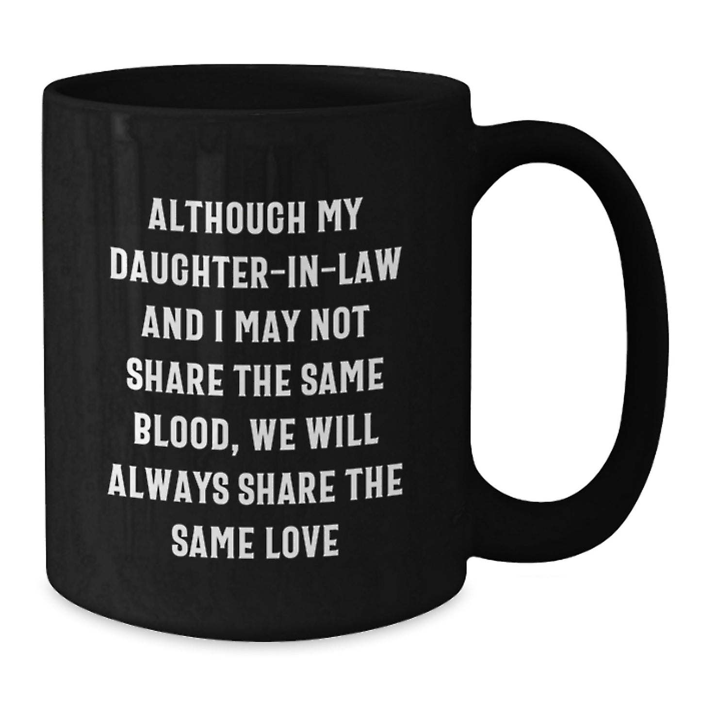 Daughter-in-law Keepsake Black Coffee Mug Birthday Gift - Additional