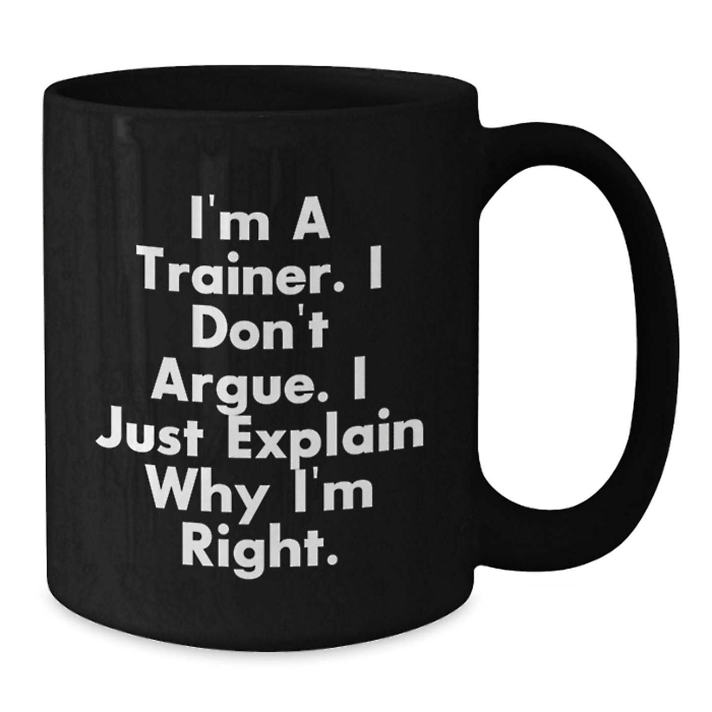 Funny Trainer Gifts from Friends Unique Black Coffee Mugs for Trainers Graduation - Additional