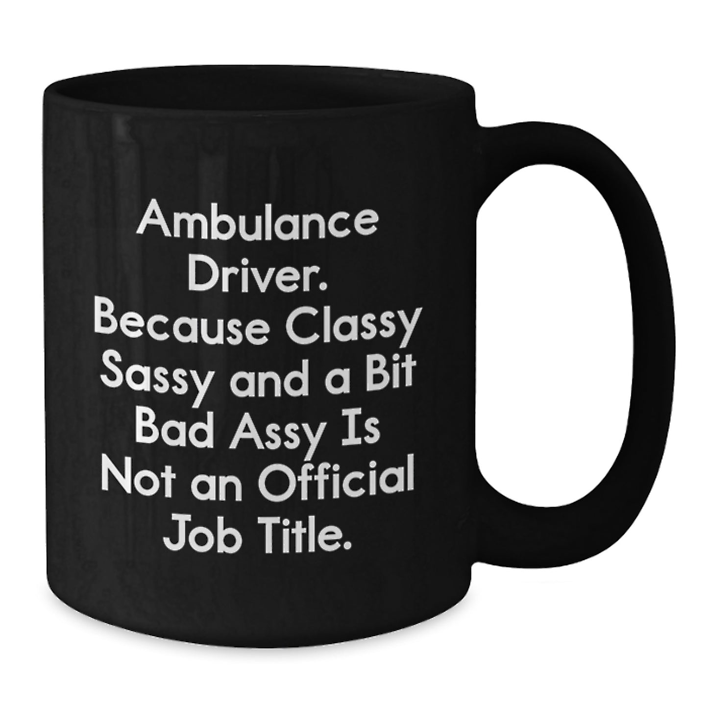 Ambulance Driver Keepsake Mug for Him Birthday Gift - Additional