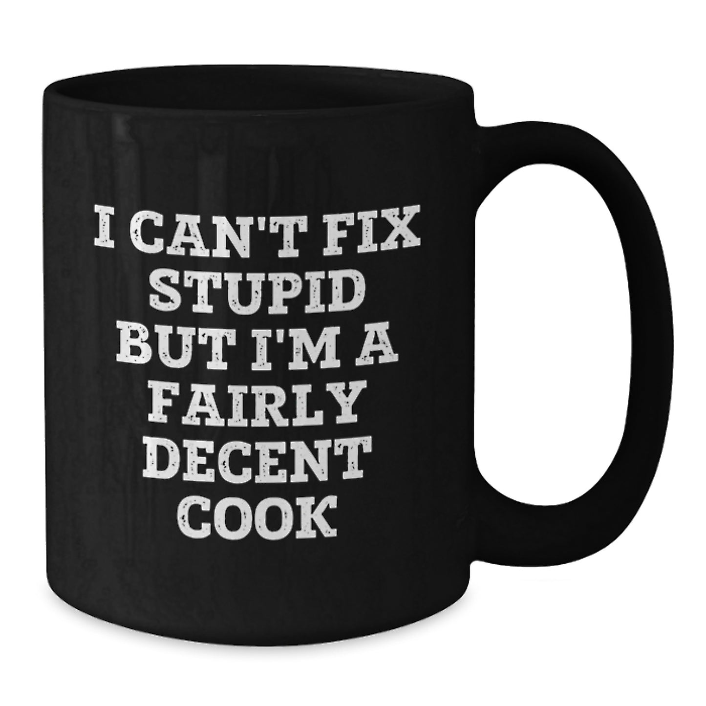 Funny Cook Gifts from Mom to Graduating Men, Funny Graduation Unique Gifts for Cooks - Black Coffee Mug - Additional