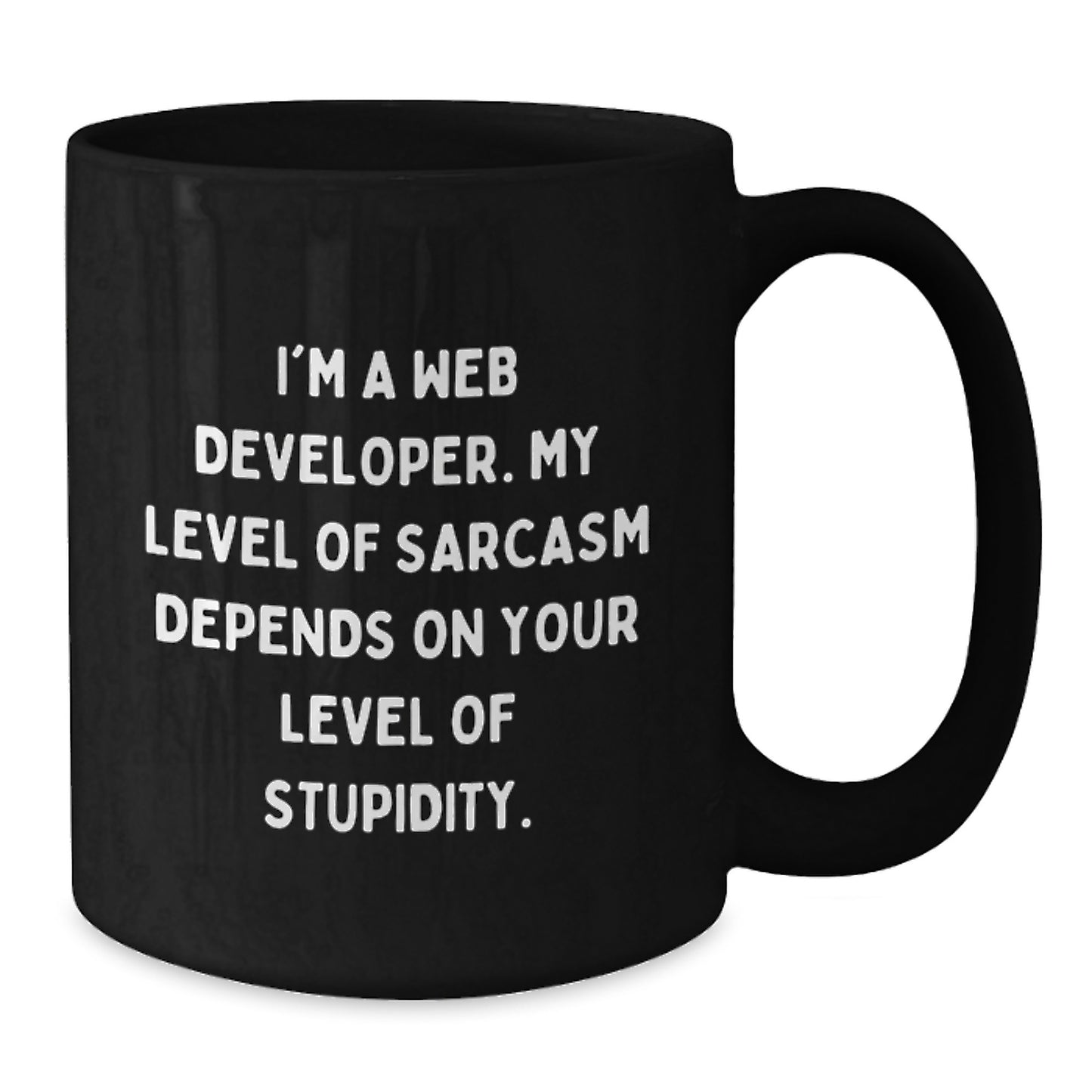 Funny Web Developer Black Coffee Mug Gifts from Friends to Graduation Unique Present for Web Developer Men - Additional