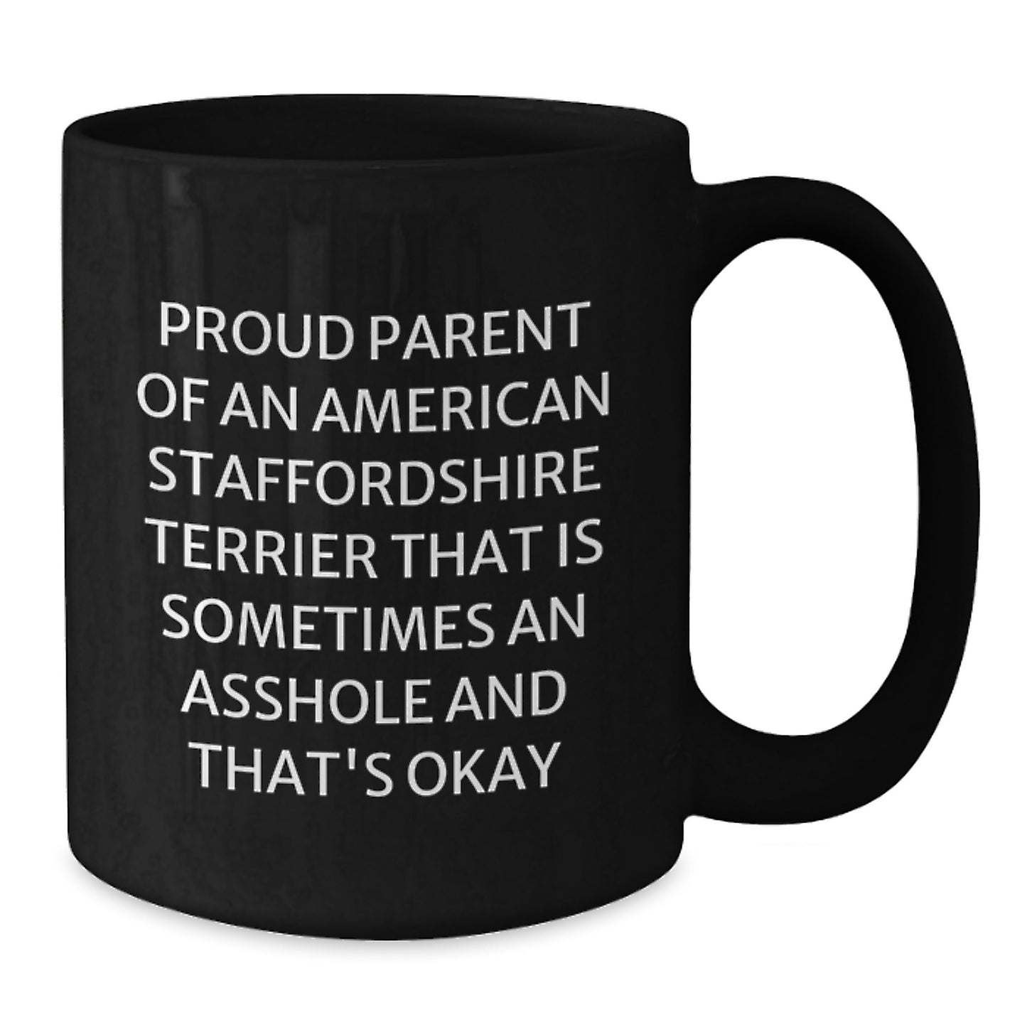 Birthday Gift Black Coffee Mug for Her – Proud Parent Of An American - Additional