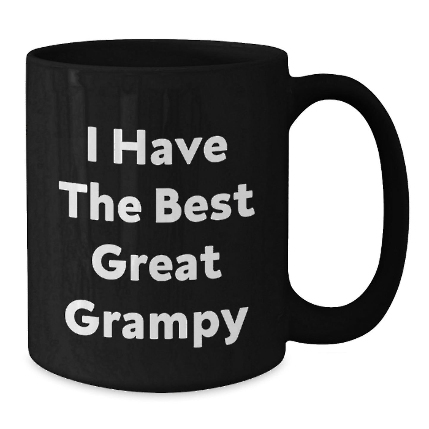Funny Gifts from Men to Grampy, Great Black Coffee Mug for Graduation Unique Gifts - Additional