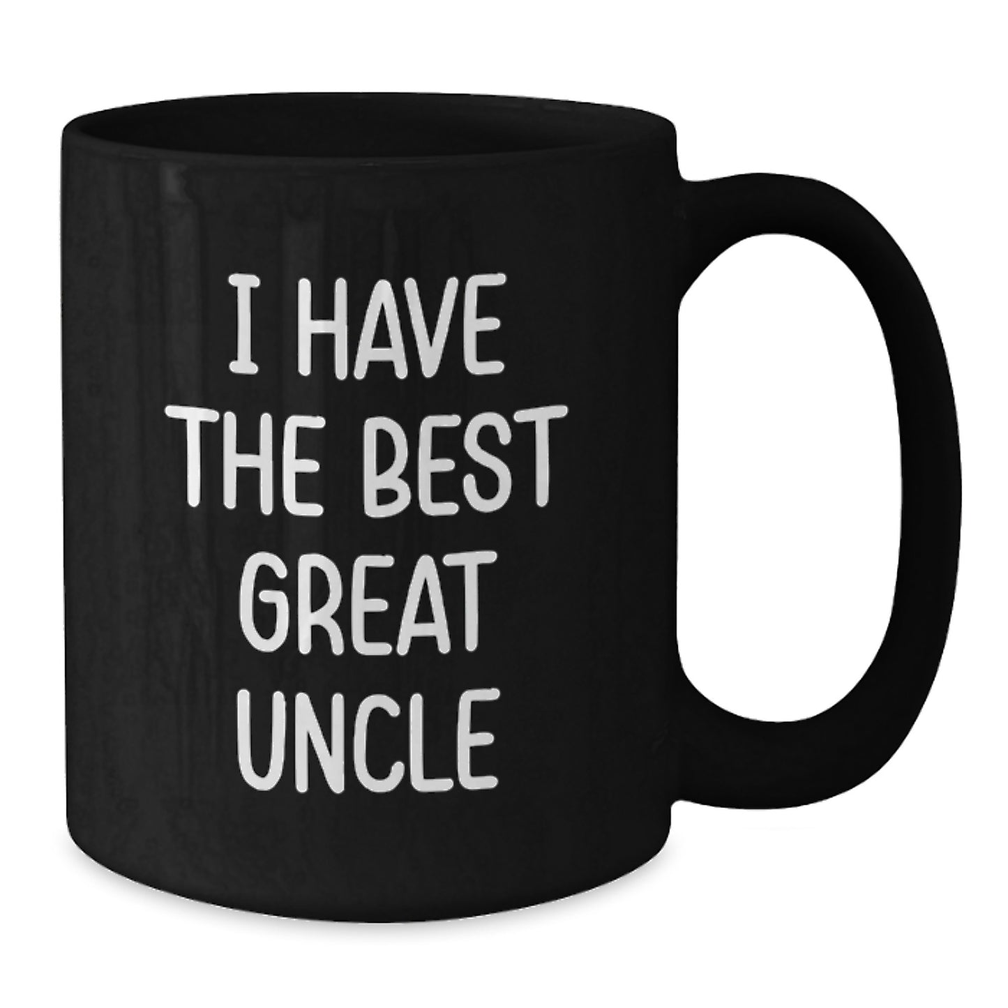 Novelty Uncle Black Coffee Mug for Grandpa Birthday Gift I Have The Best - Additional