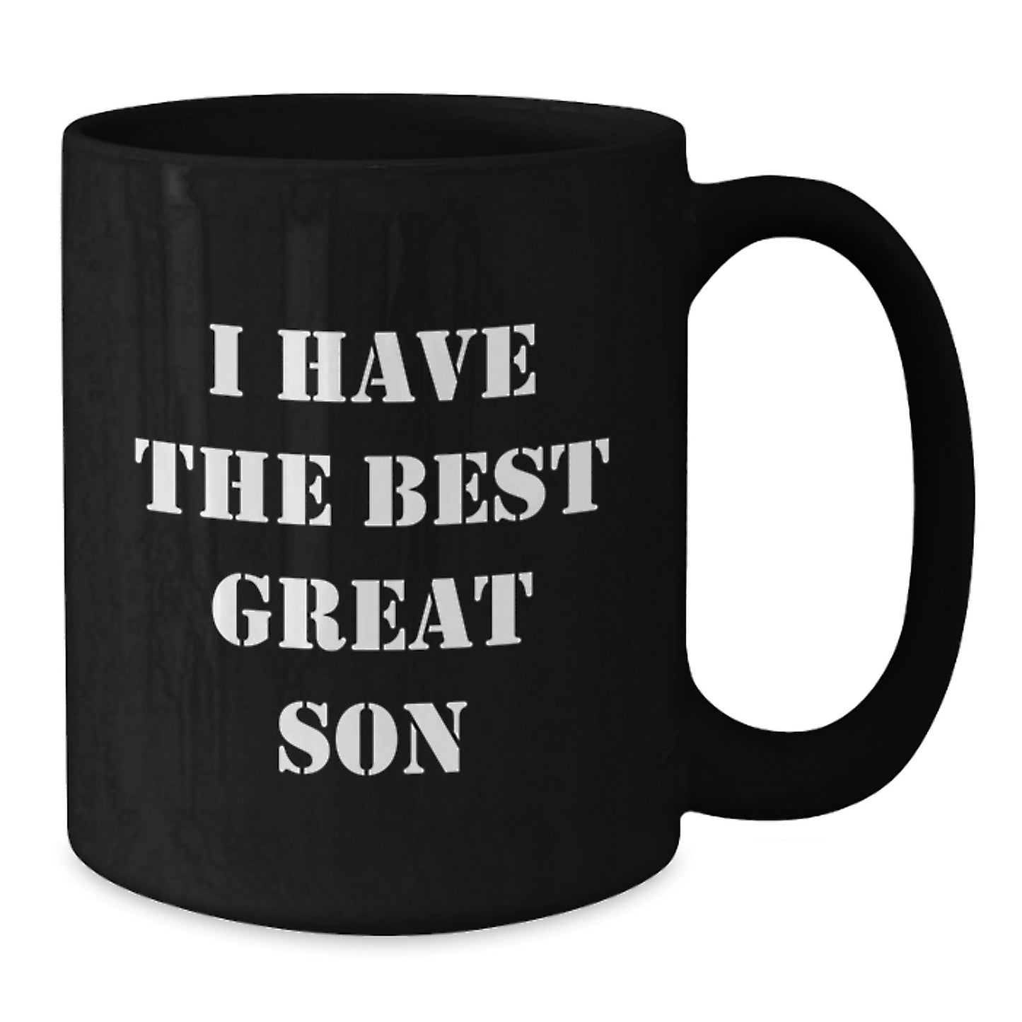 Son Keepsake Black Coffee Mug for Him Best Great Son Birthday Gift - Additional