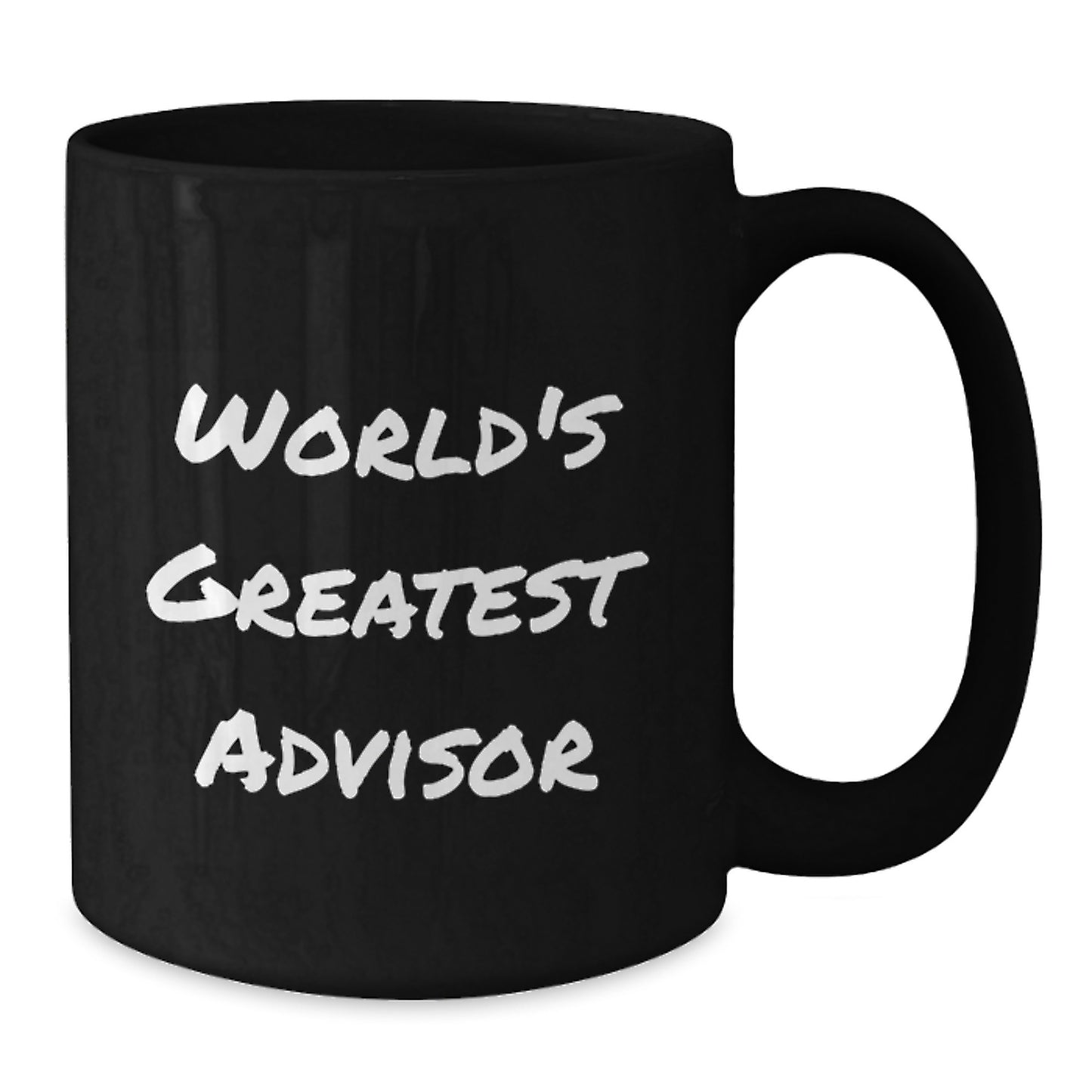 Advisor Keepsake Black Coffee Mug for Him Birthday Gift 11oz Ceramic - Additional