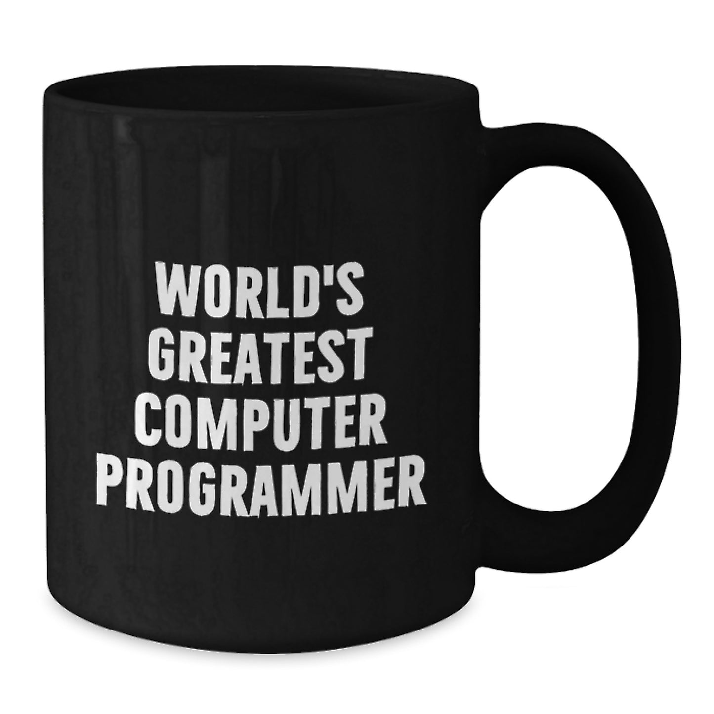Funny Computer Programmer Black Coffee Mugs for World's Greatest Mom, Unique Gifts from Family for Mother's Day - Additional