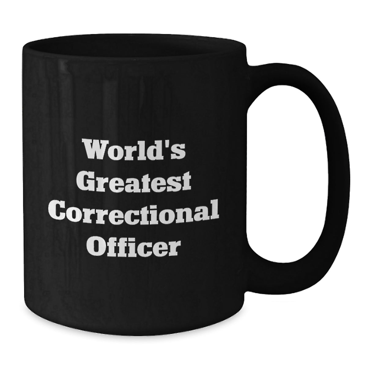 Correctional Officer Gift for Him - World's Greatest Keepsake Mug - Additional