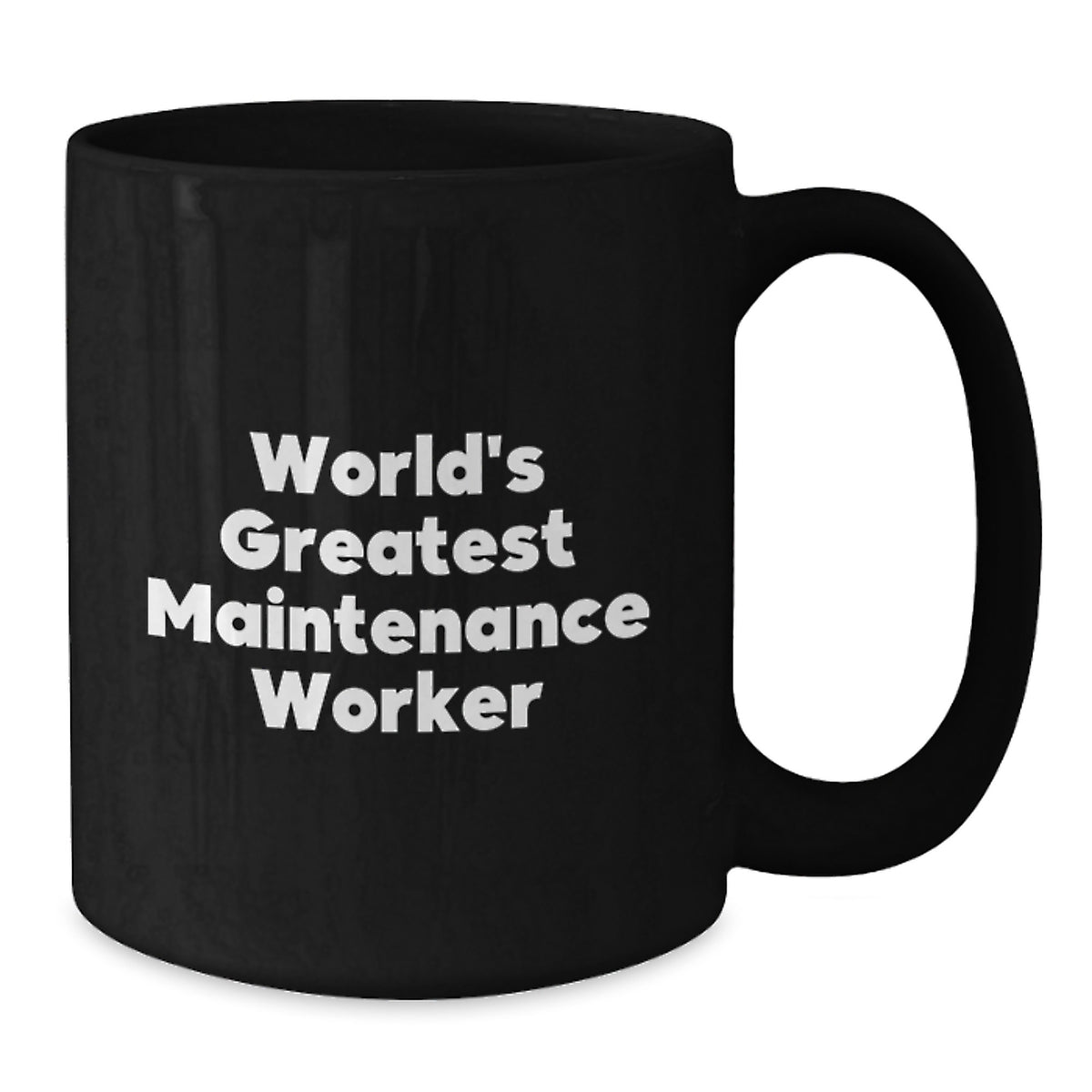 Keepsake Mug Gift for Him - World's Greatest Maintenance Worker - Additional