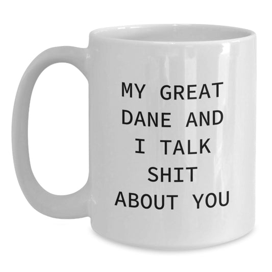 Funny Great Dane Dog Gift for Great Dane Enthusiasts Graduation Unique Gifts from Friends - Main