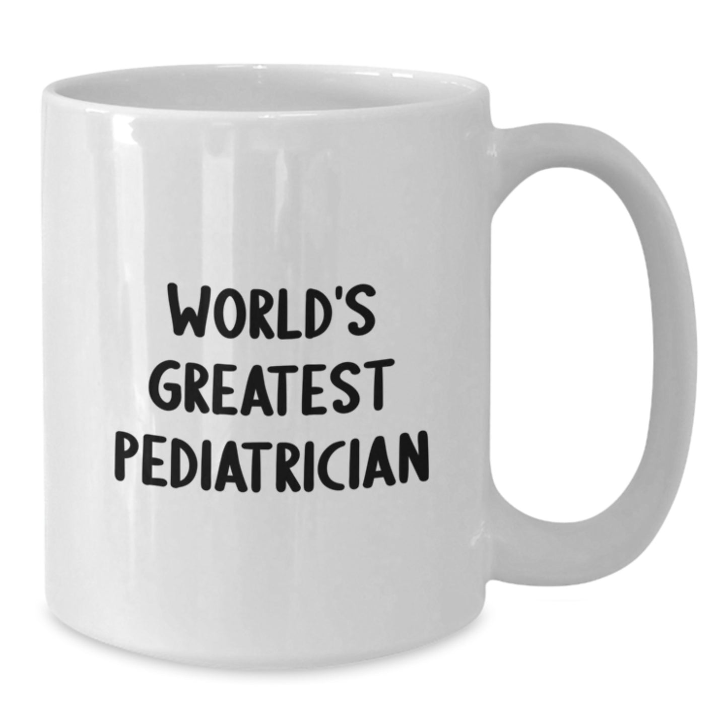 Funny Pediatrician Gifts from Friends, World's Greatest Pediatrician Quote, White Coffee Mug for Pediatrictians on Mother's Day - Additional