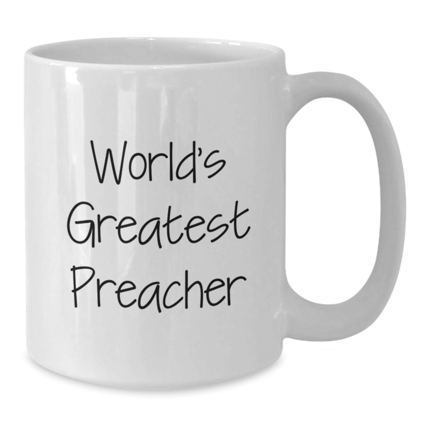 Funny Preacher Quotes White Coffee Mug Gifts for Preacher from Family, Friends on Graduation Day - Additional