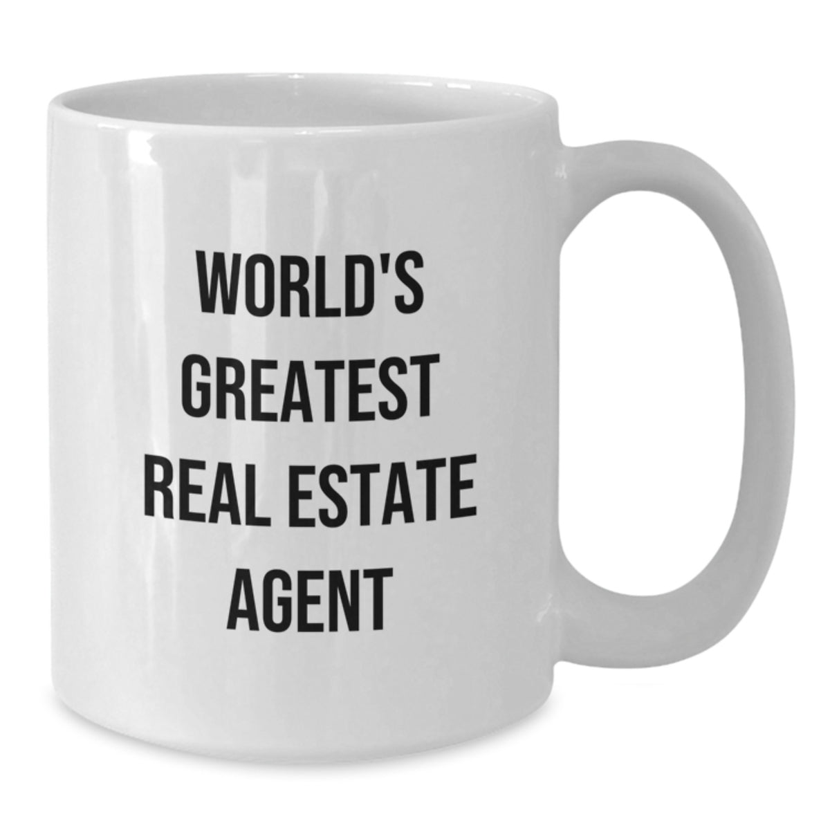 Christmas Gift for Her World's Greatest Real Estate Agent Present Coffee - Additional