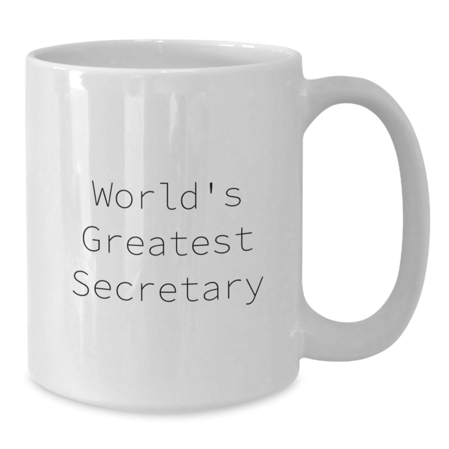 Funny World's Greatest Secretary White Coffee Mugs Gifts for Secretary from Friends - Additional