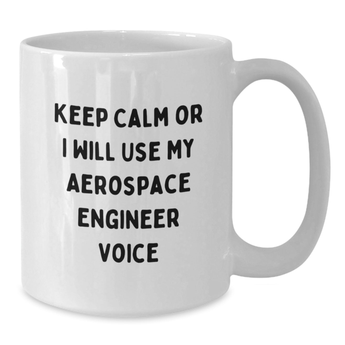 Aerospace Engineer Keepsake White Coffee Mug for Him Birthday Gift - Additional