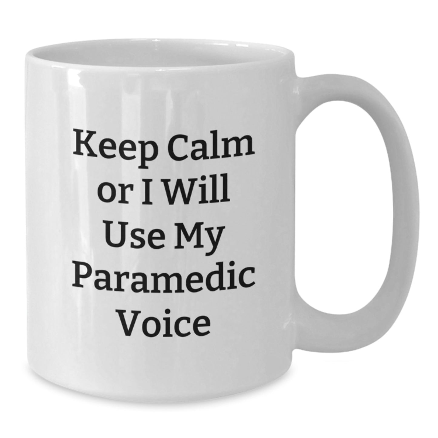 Paramedic Keepsake Mug for Him Birthday Gift White 11oz Ceramic - Additional