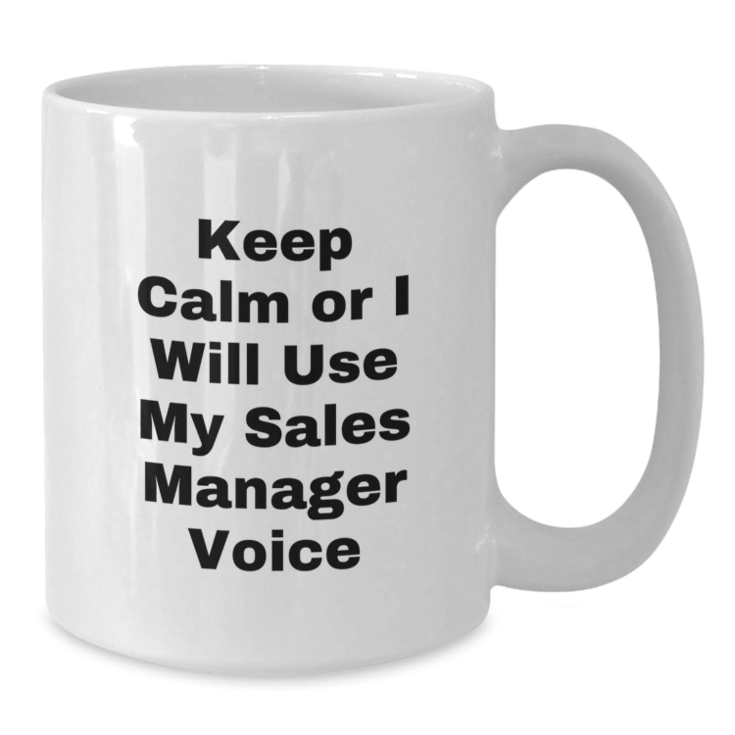 Sales Manager Keepsake Mug for Him White 11oz Birthday Gift - Additional