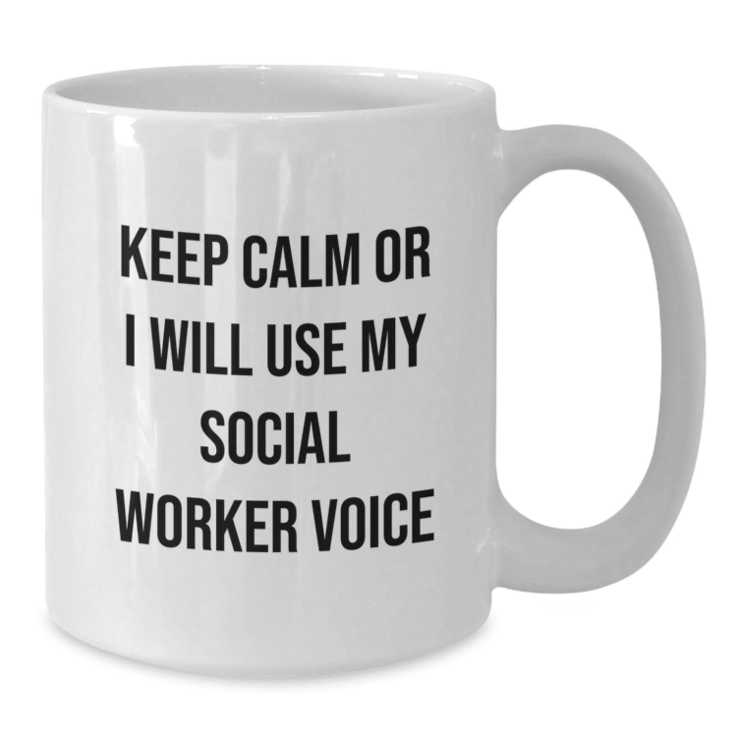 Social Worker Keepsake White Ceramic Coffee Mug for Him Birthday Gift - Additional