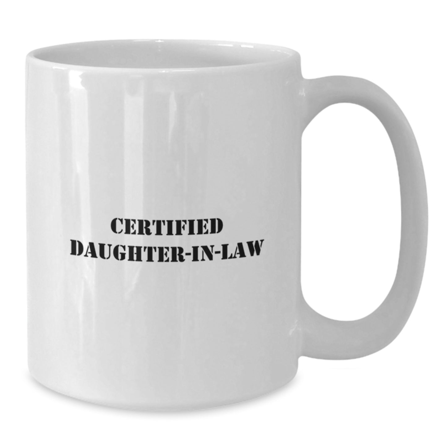 Funny Daughter-in-law Gifts from Men - Funny White Coffee Mug for Daughter-in-law Birthday Unique Gifts - Additional