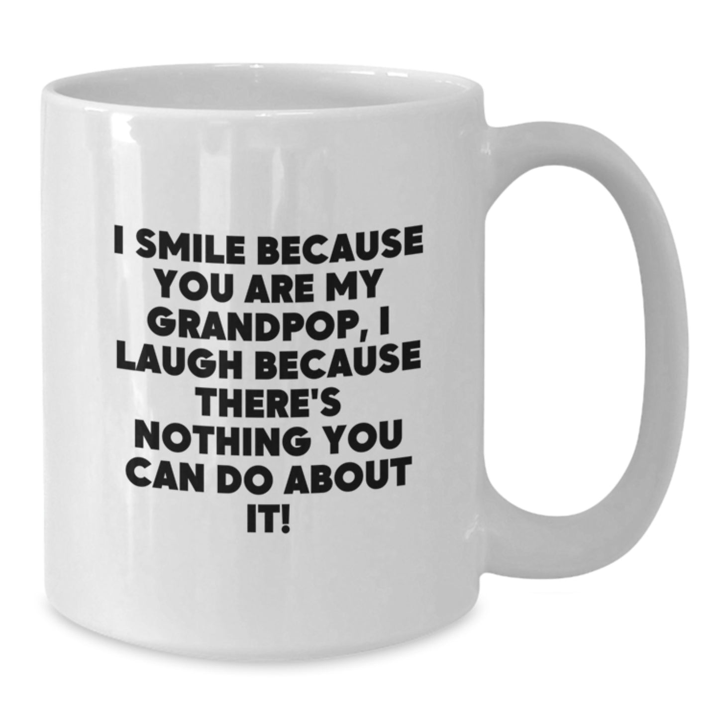 Grandpop Keepsake White Coffee Mug 11oz Ceramic Premium Birthday Gift - Additional
