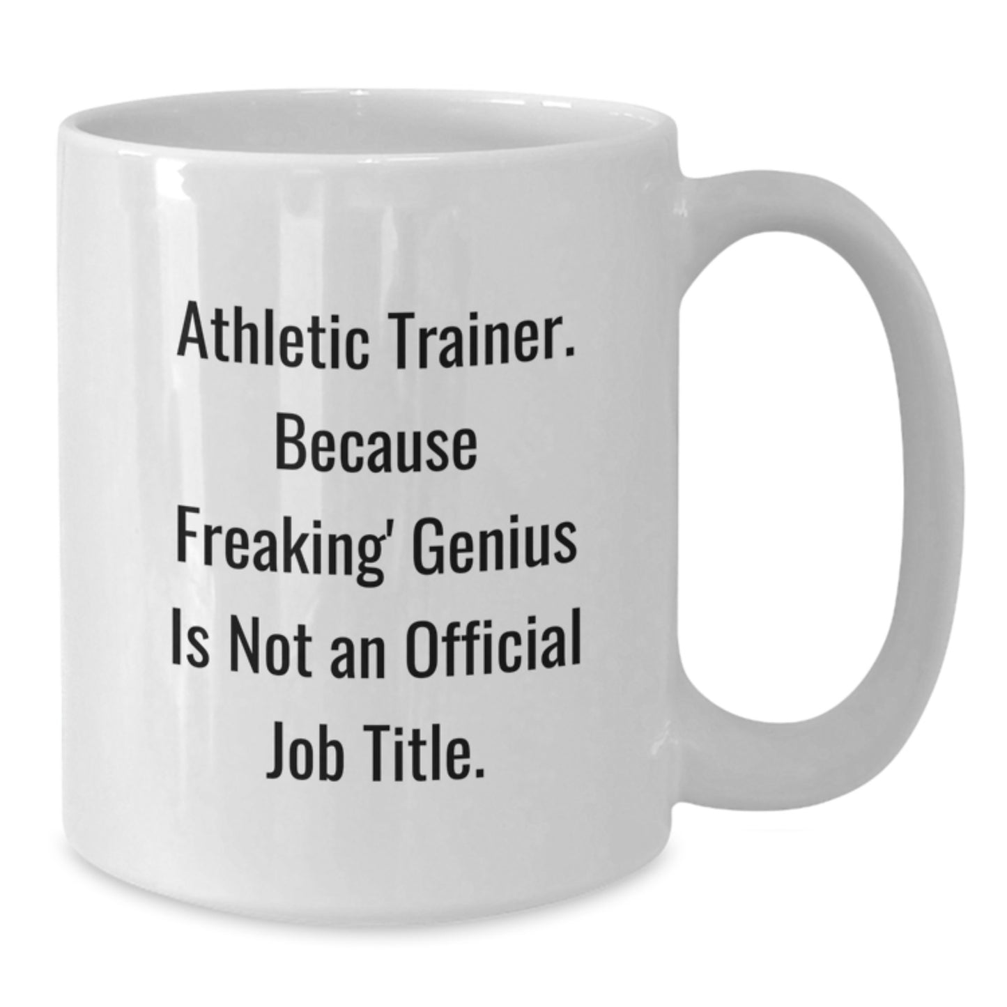 Funny Athletic Trainer Gifts from Family for Mom on Mother's Day White Coffee Mug - Additional
