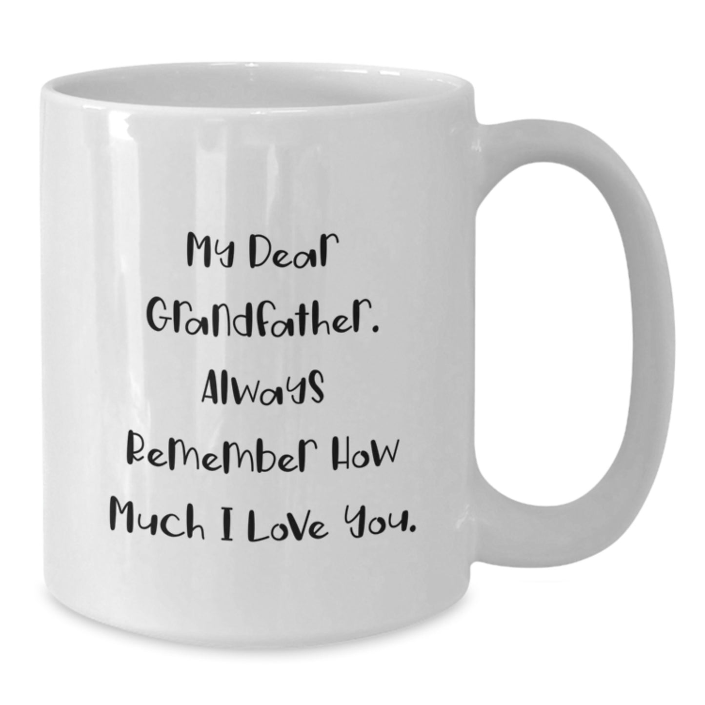 Graduation Gift for Dad Grandfather White Coffee Mug Present - Additional