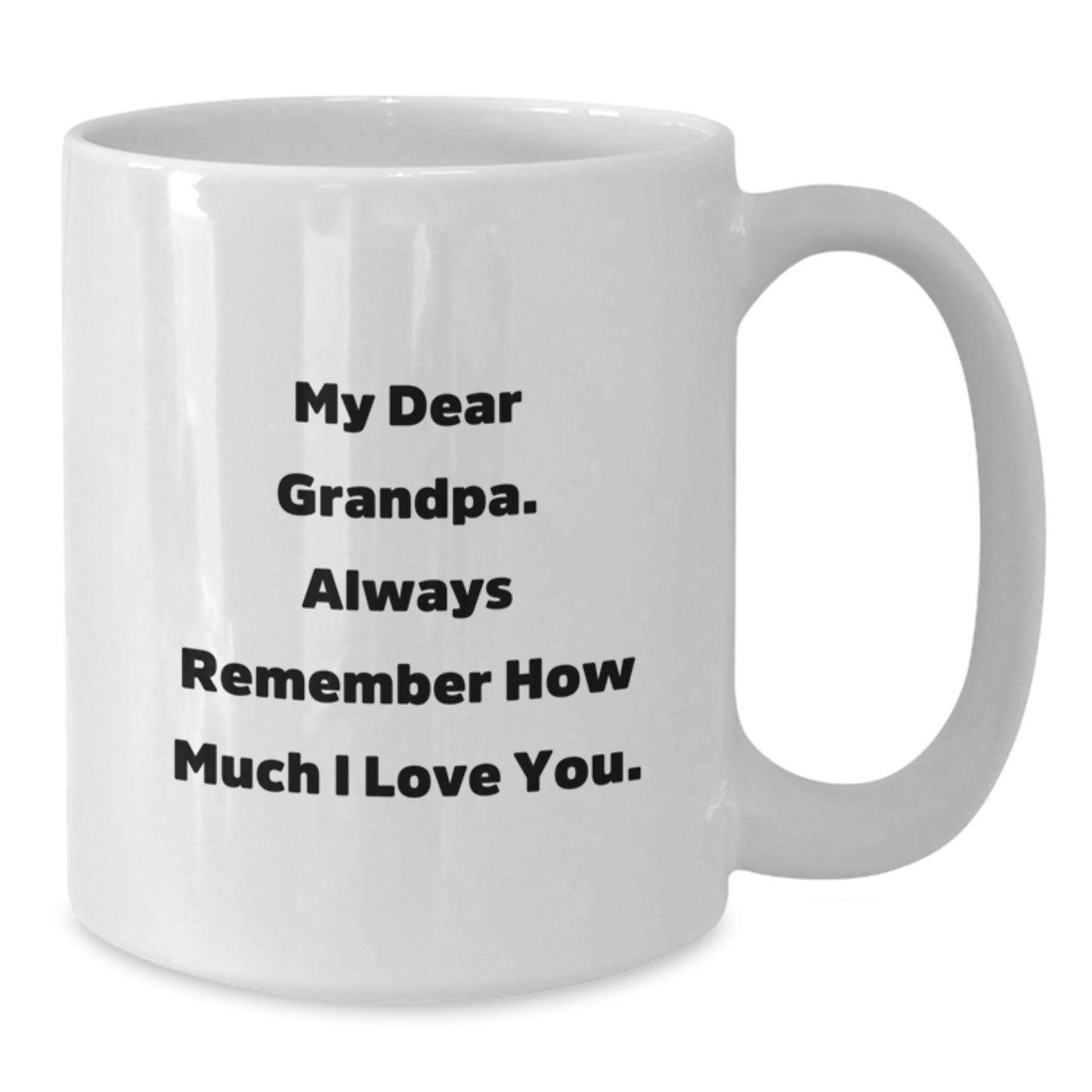 Grandma and Grandpa Gifts, Funny White Coffee Mug, Inspirational Quote for Dad, Graduation Unique Gifts from Family - Additional