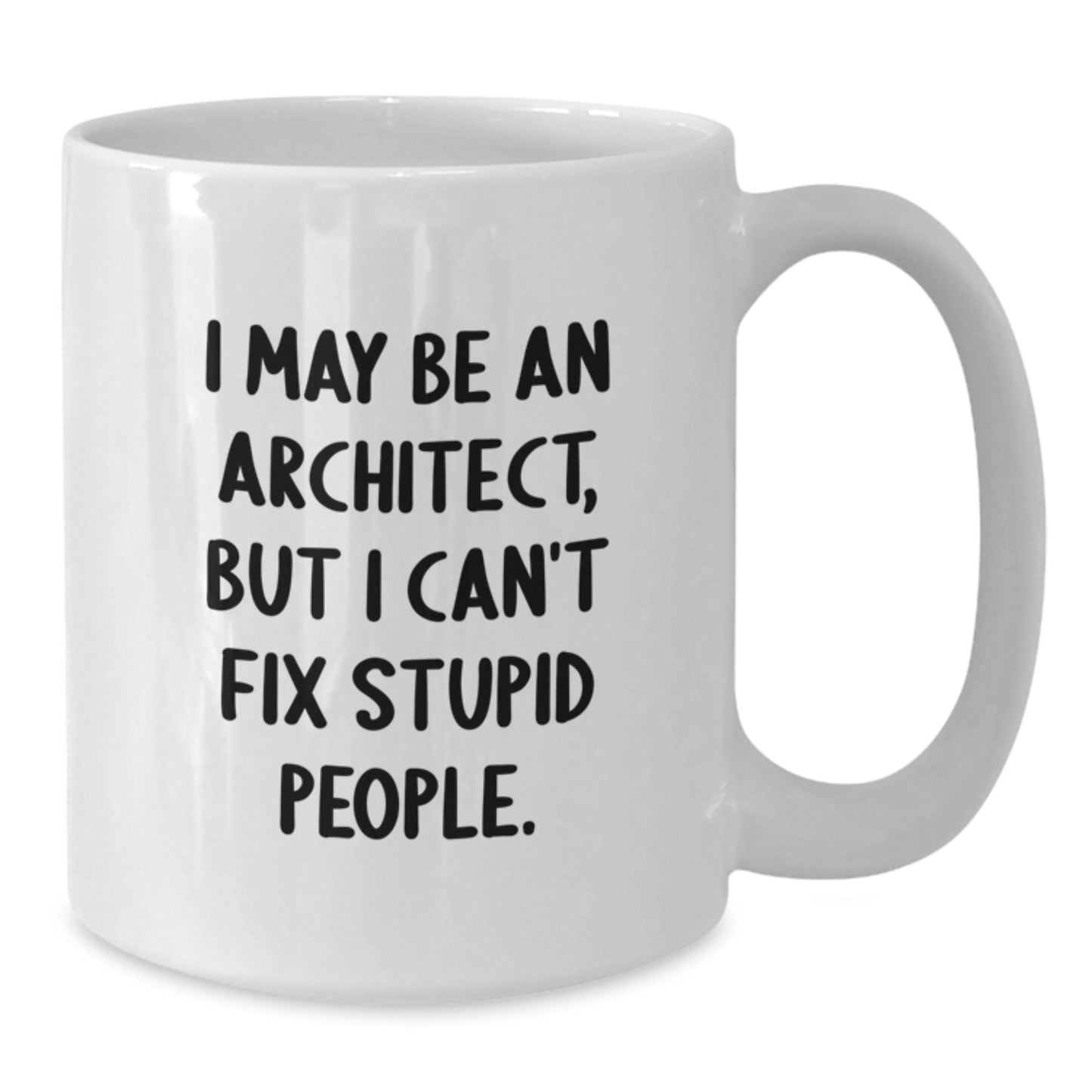 Architect Keepsake White Coffee Mug for Him Birthday Surprise Gift - Additional