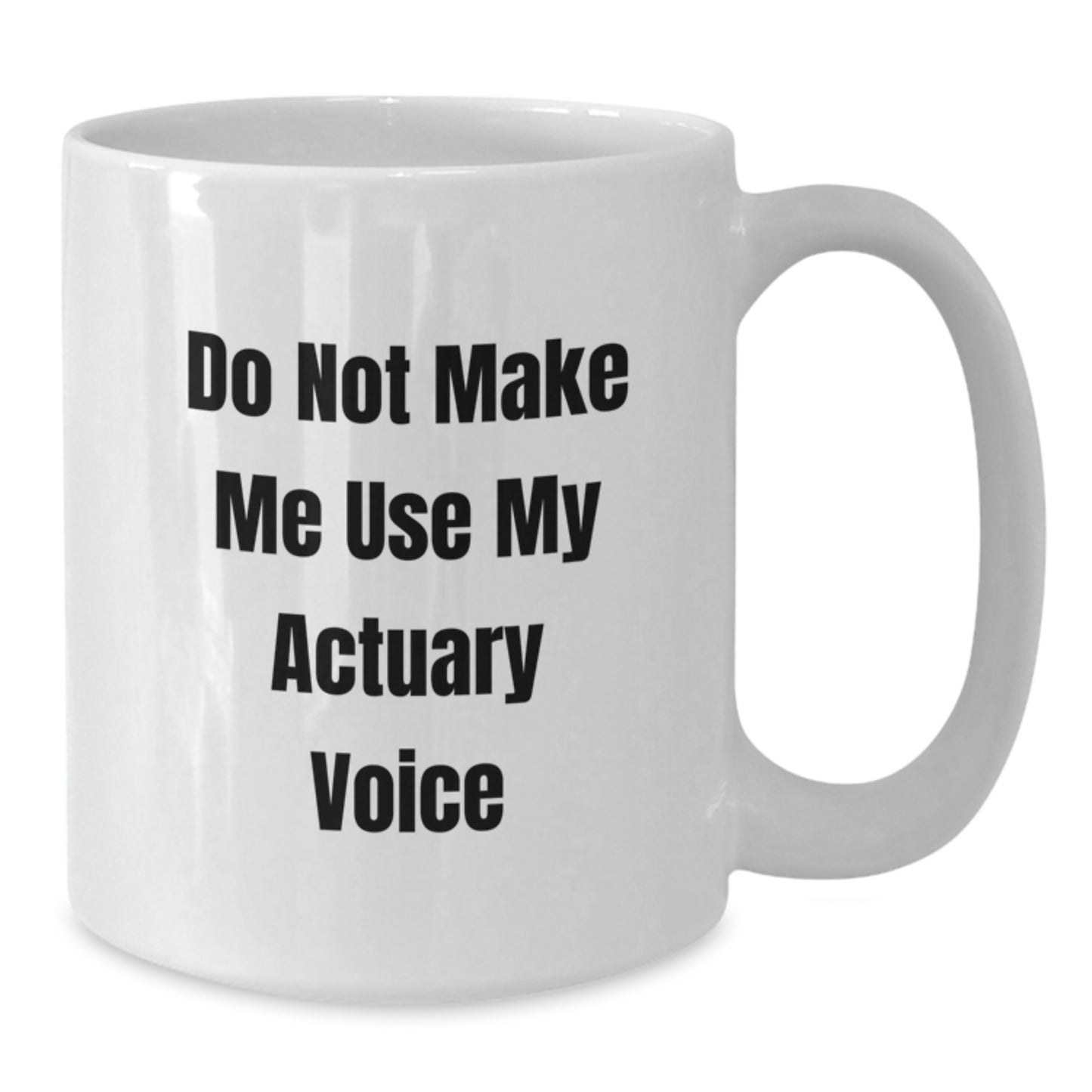 Actuary Keepsake White Coffee Mug for Him Birthday Gift Ceramic - Additional