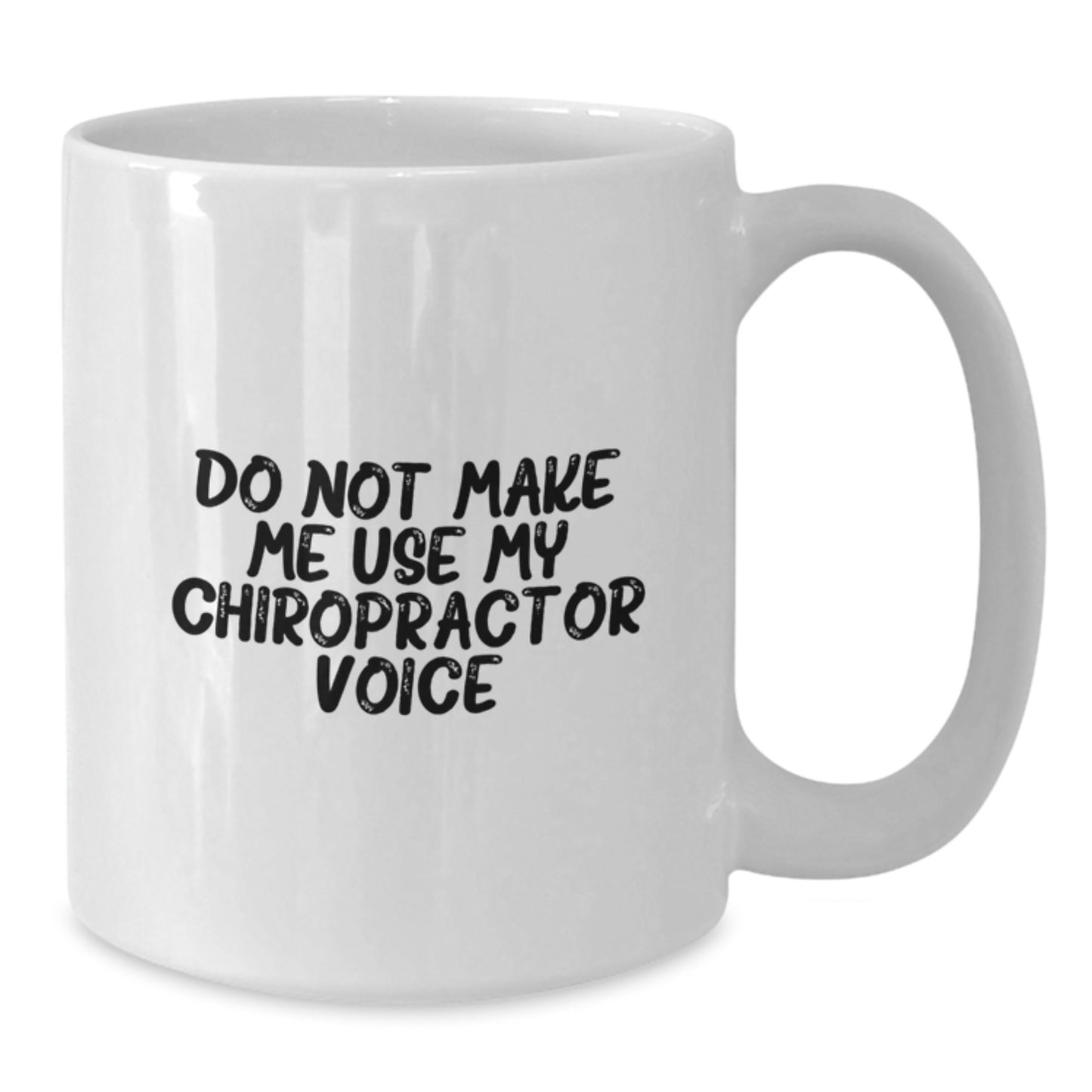Chiropractor Keepsake Ceramic White Mug for Him Birthday Gift - Additional