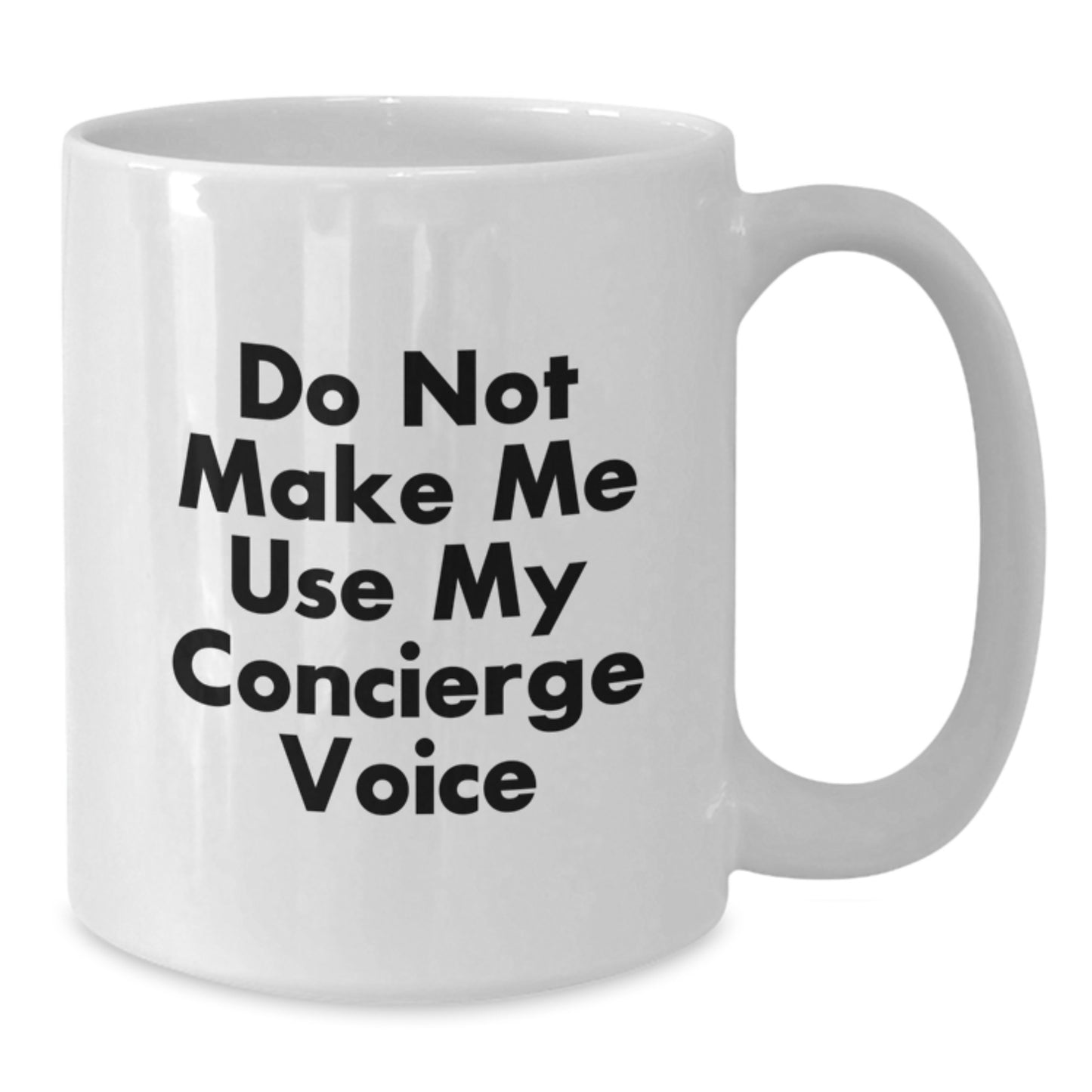 Cheeky Concierge Mug - Birthday Gift for Friends - Novelty Coffee Mug - Additional
