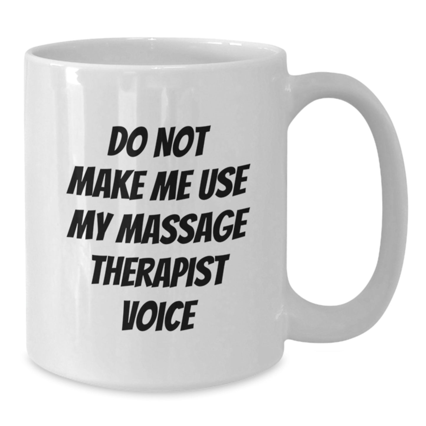 Massage Therapist Keepsake Mug for Him Birthday Gift White 11oz Ceramic - Additional