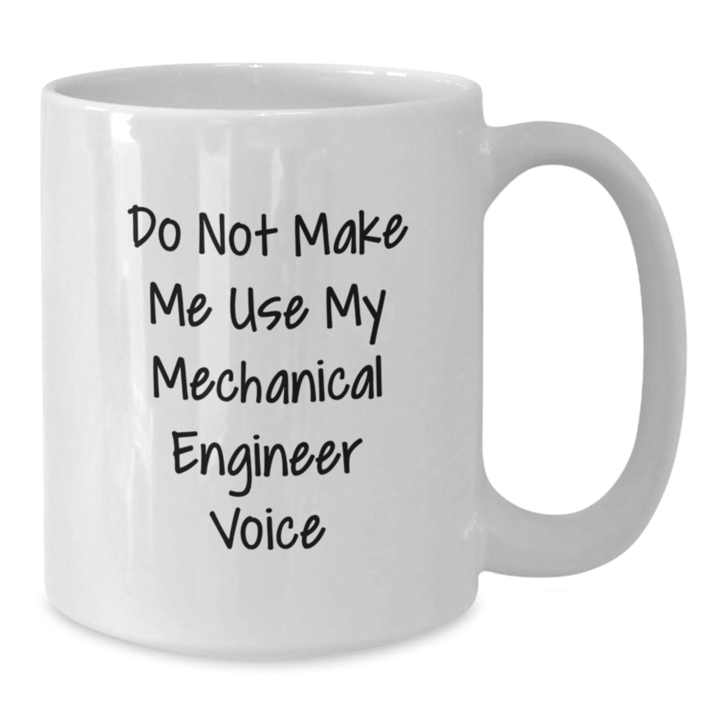 Mechanical Engineer Keepsake White Ceramic Mug for Him Birthday Gift - Additional