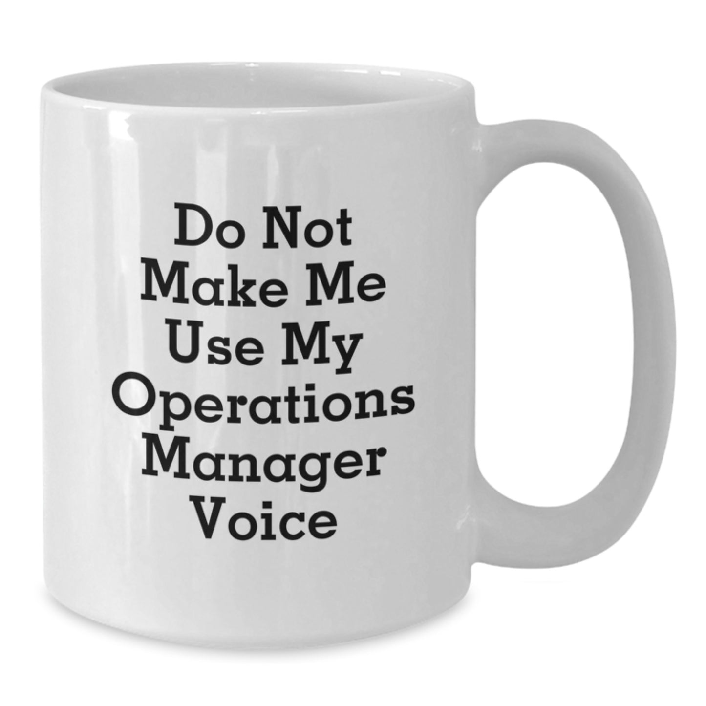 Birthday Gift for Her Operations Manager White Coffee Mug Present - Additional
