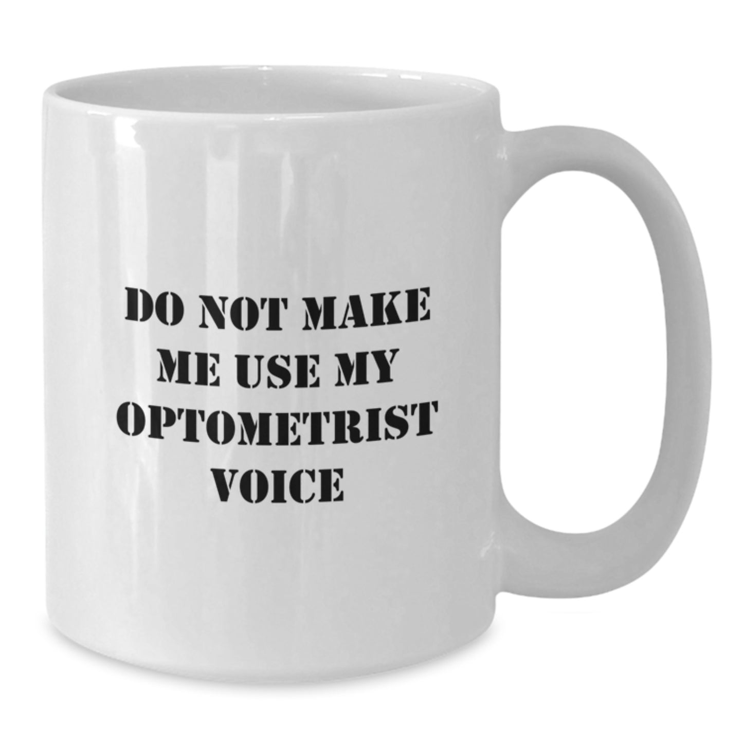 Optometrist Keepsake White Ceramic Coffee Mug for Him Birthday Gift - Additional