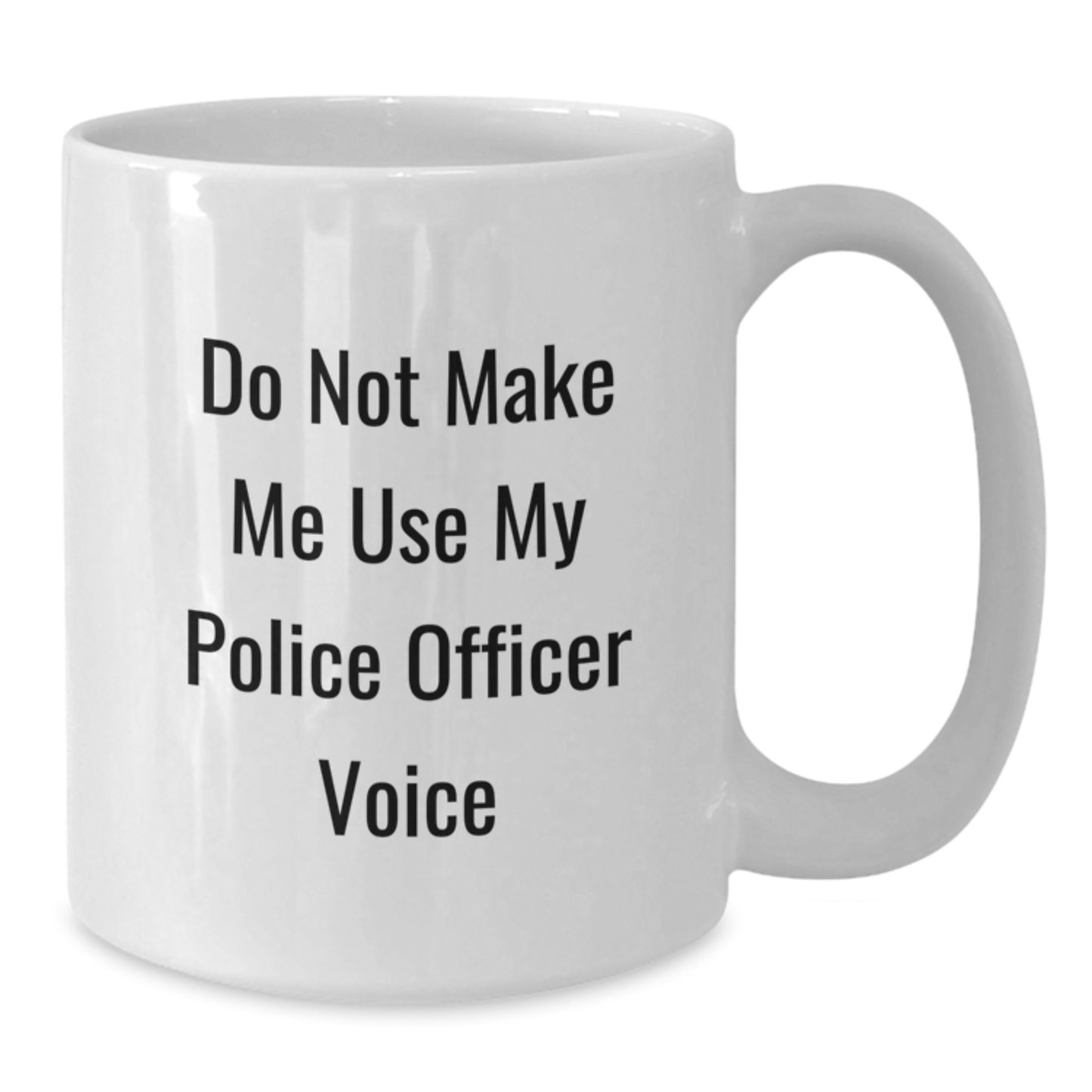 Police Officer Mug for Teens Memento Humorous Birthday Gift - Additional