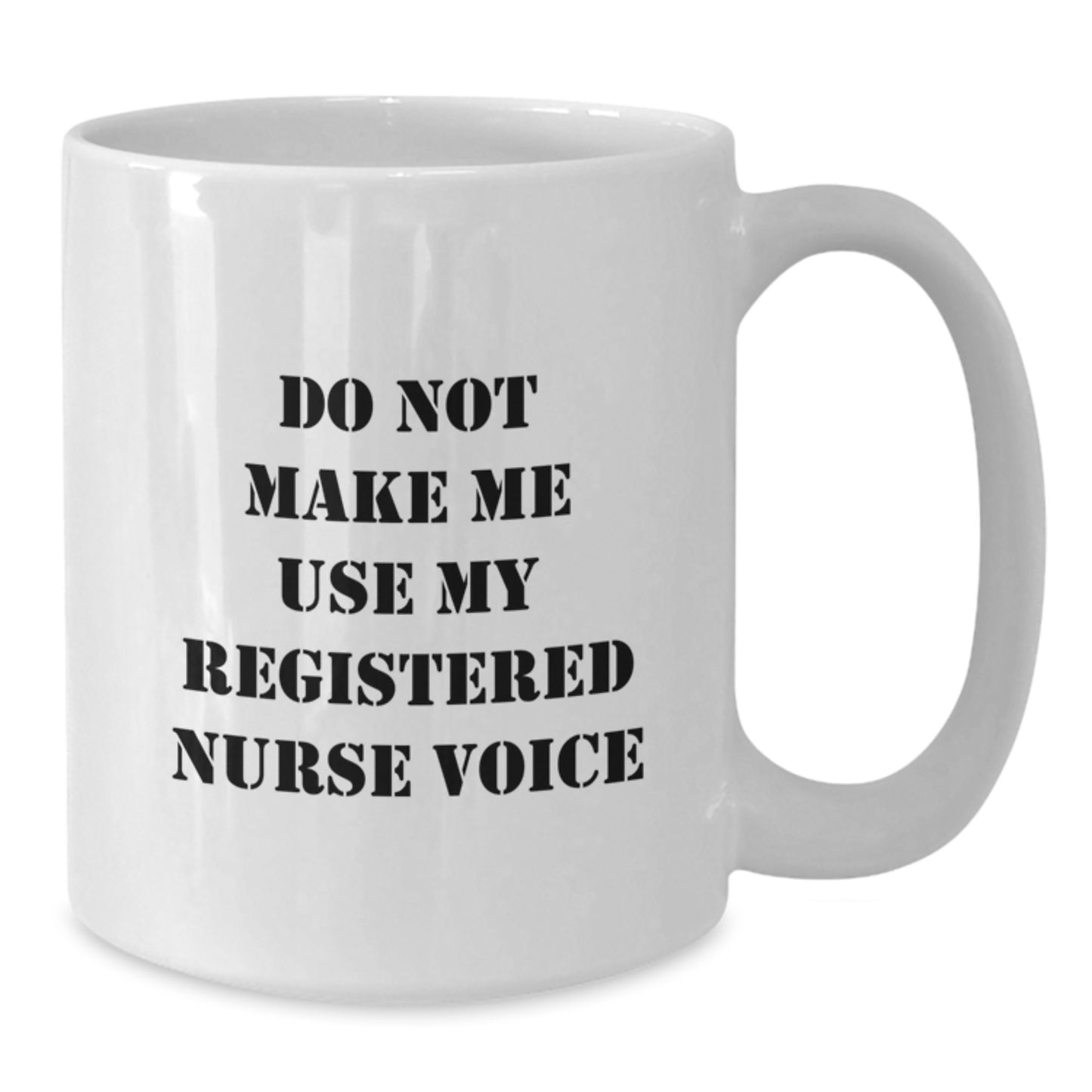 Birthday Gift for Her Registered Nurse White Coffee Mug Ceramic Present - Additional